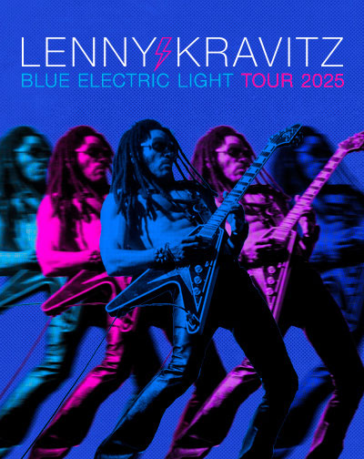 Lenny Kravitz Blue Electric Light Tour 2025 2