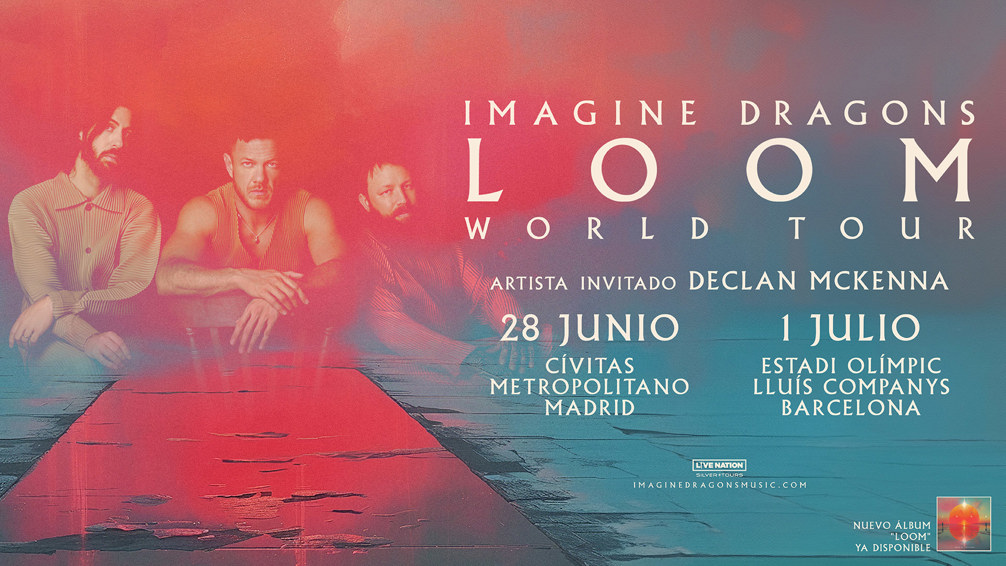 concierto Imagine Dragons Barcelona y Madrid 2025