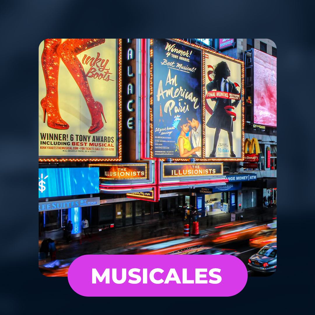 venta de entradas de musicales
