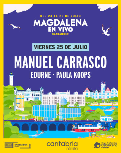 Concierto Manuel Carrasco y Edurne en Santander 2025