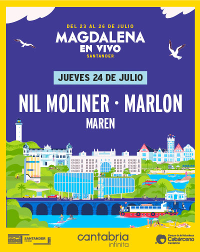 Concierto Nil Moliner y Marlon en Santander 2025
