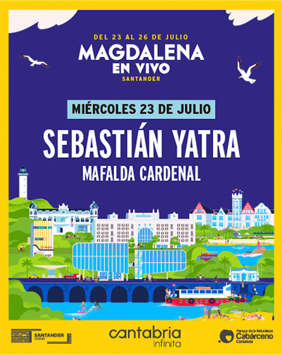 Sebastián Yatra concierto Santander 2025