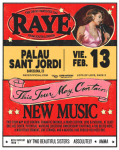 Raye – This Tour May Contain New Music
