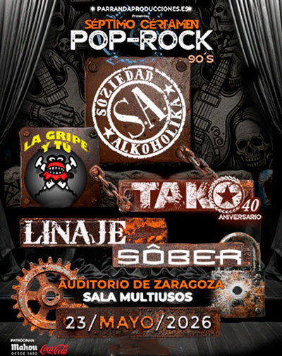 Septimo Certamen POP-ROCK 90’s