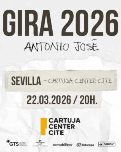 Antonio José – Gira 2026