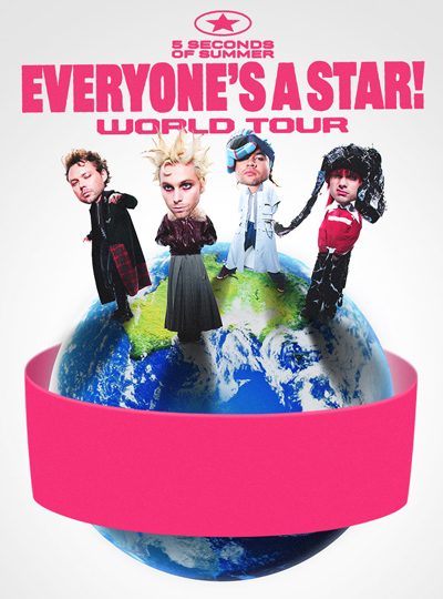 5 Seconds Of Summer: Everyone’s A Star! World Tour