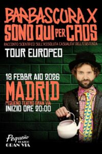 Barbascura X. Sono qui per caos.