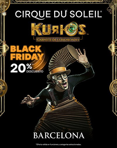 Cirque Du Soleil – Kurios – BLACK FRIDAY/CYBER MONDAY