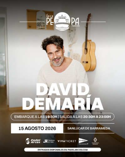 David DeMaría en Buque La Pepa