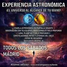 Experiencia Astronomica Madrid