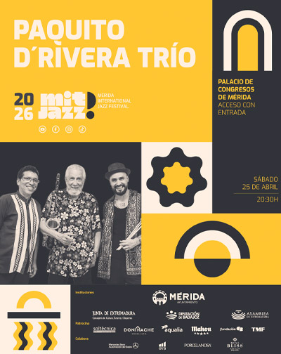 Mitjazz 26 Paquito D´Rivera Trío
