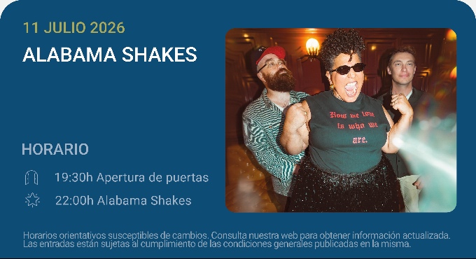 Alabama Shakes Noches del Botanico 2026