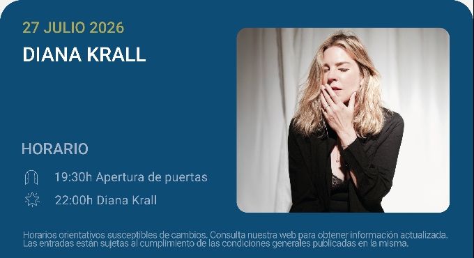 Diana Krall Noches del Botanico 2026
