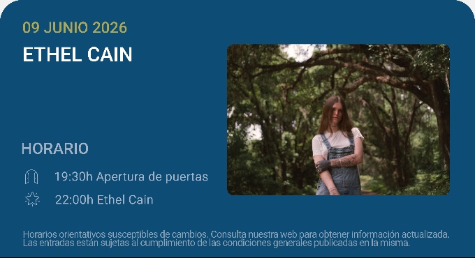 Ethel Cain – Noches del Botánico 2026