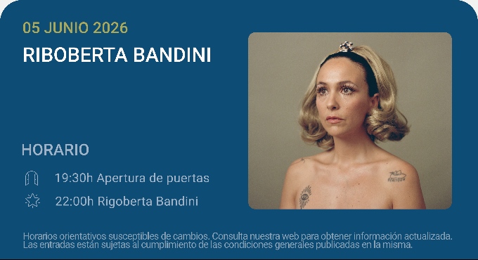 Rigoberta Bandini – Noches del Botánico 2026