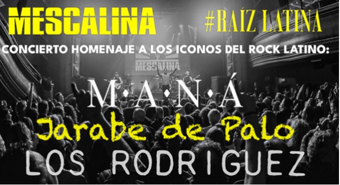Tributo a Los Rodríguez, Jarabe de Palo y Maná