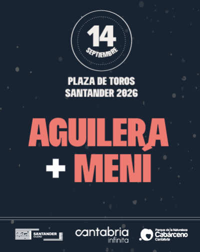 Aguilera y Mení – Festival la Plaza 2026 – Santander