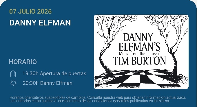Danny Elfman – Noches del Botánico 2026