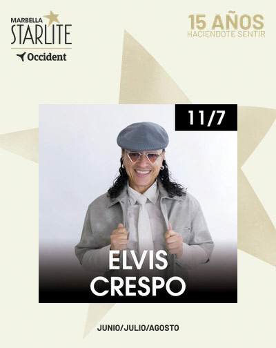 Elvis Crespo – Starlite Occident 2026