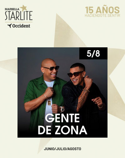 Gente de Zona – Starlite Occident 2026