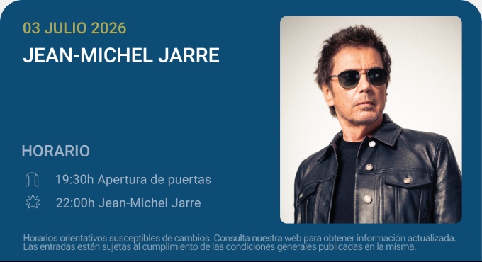 Jean-Michel Jarre - Noches del Botánico 2026