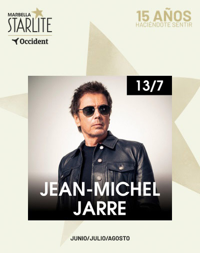 Jean-Michel Jarre – Starlite Occident 2026