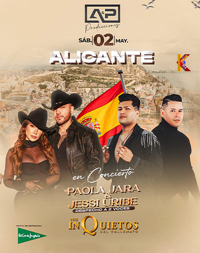 Paola Jara & Jessie Uribe y Los Inquietos del Vallenato