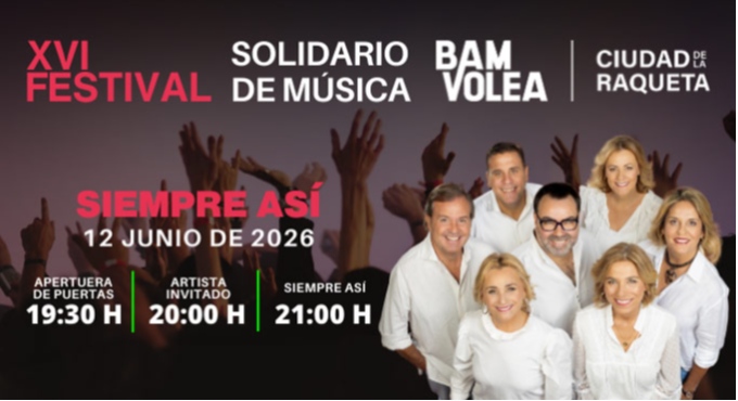 Siempre Así – XVI Festival Solidario de Música Ciudad Raqueta
