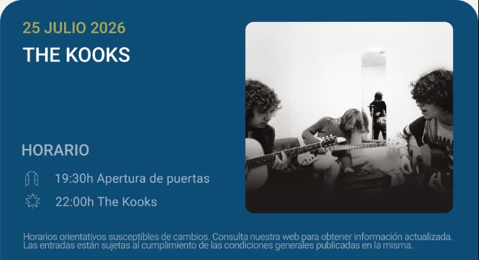 The Kooks – Noches del Botánico 2026