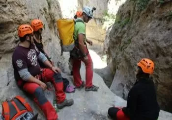 Actividades de Aventura en Teruel Barranco seco en Aliaga