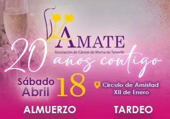 Amate 20 Anos Contigo en Tenerife