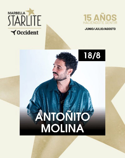 Antoñito Molina – Starlite Occident 18/08/2026