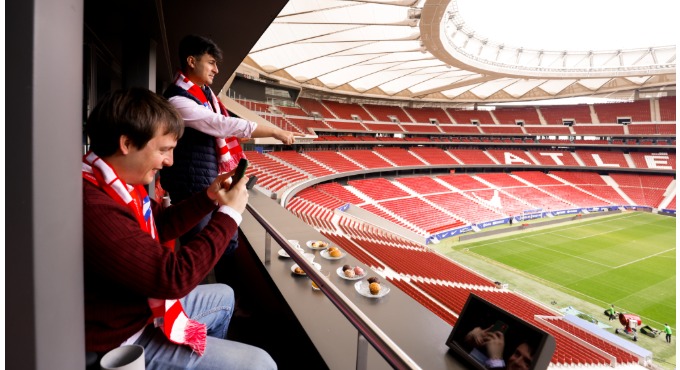 Atletico de Madrid Tour Premium Museo