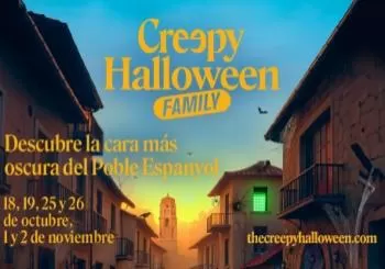 Creepy Halloween en el Poble Espanyol en Barcelona Creepy Halloween en el Poble Espanyol en Barcelona