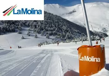 Estacion de esqui La Molina en Girona 2