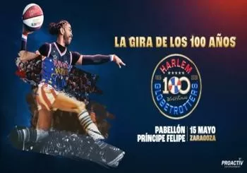 Harlem Globetrotters en Zaragoza