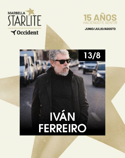 Iván Ferreiro – Starlite Occident 2026
