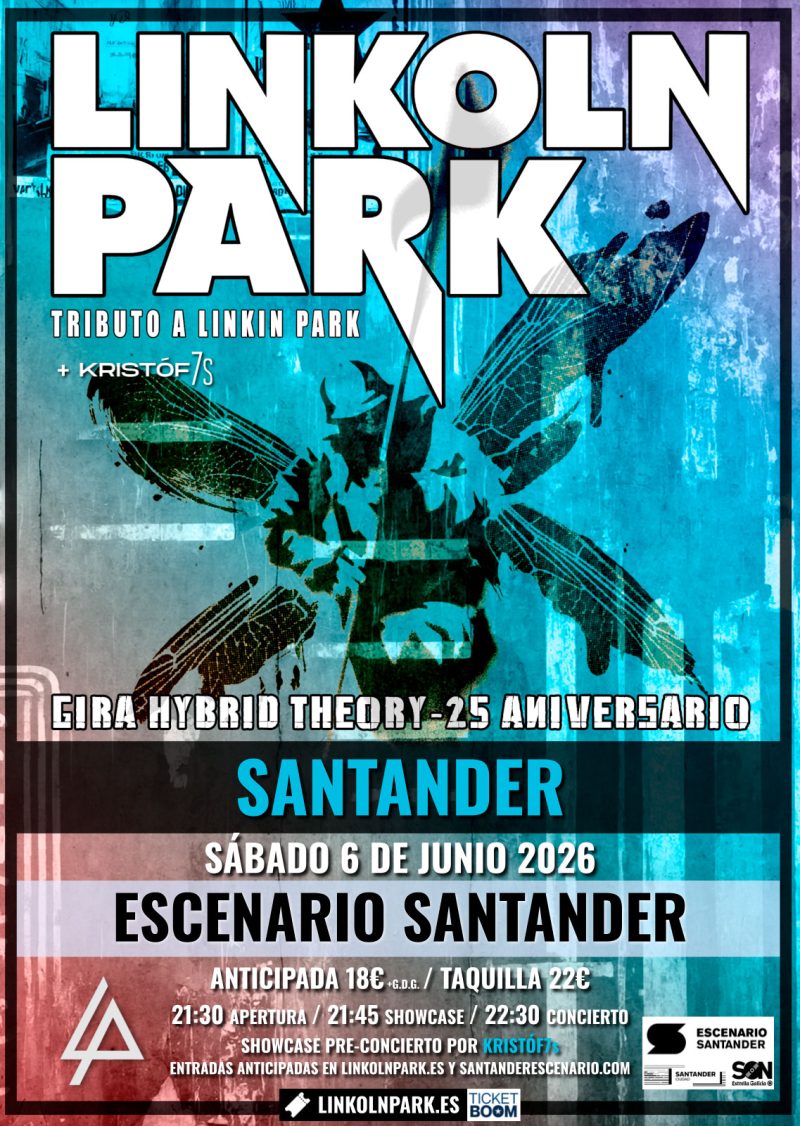 Agenda de eventos en Cantabria - Junio 2026 Linkoln Park