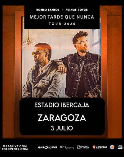 Romeo Santos & Prince Royce – Mejor Tarde Que Nunca Tour 2026
