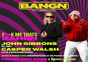DJ John Gibbons Casper Walsh en Tenerife