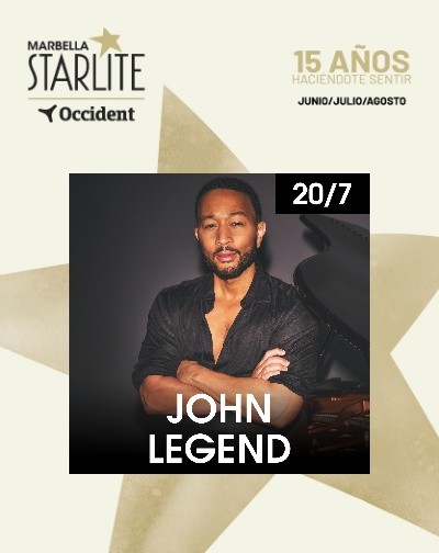 John Legend Starlite Occident 2026
