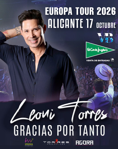 Leoni Torres – Gracias por tanto 2026