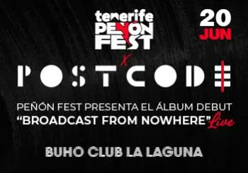 Presentación del disco de Postcode en Tenerife