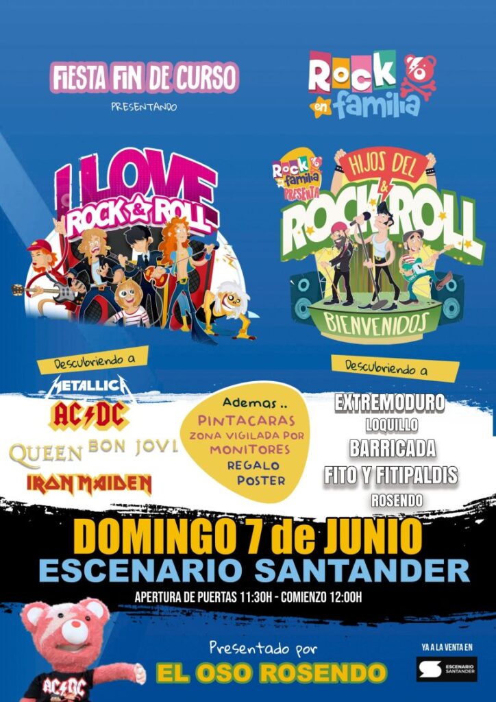 Rock en Familia Festival Fin de Curso