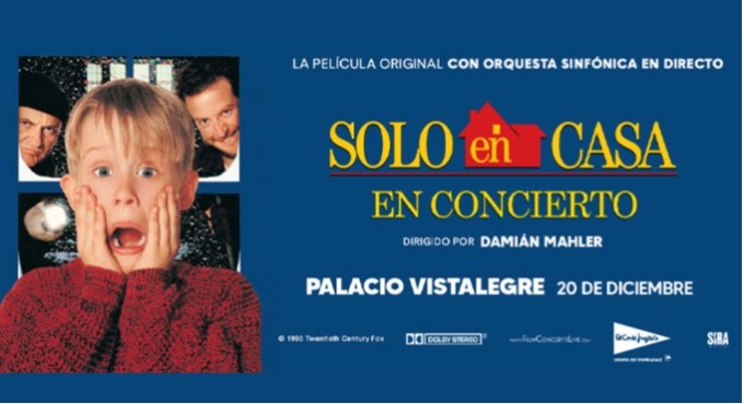 Solo en casa en Concierto La pelicula original con orquesta sinfonica en directo