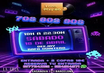 Tardeo 70s 80s 90s La musica de nuestra vida