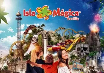 Parque de atracciones Isla Mágica en Sevilla