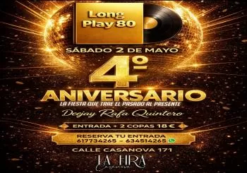 tardeo 70s 80s 90s especial 4 aniversario