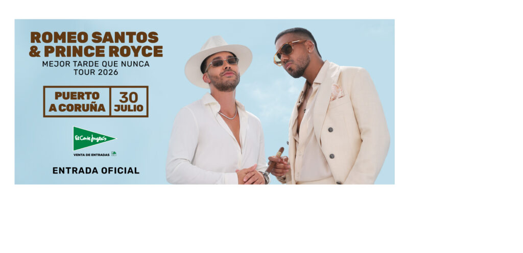 Romeo Santos Prince Royce Mejor Tarde Que Nunca Tour 2026 2
