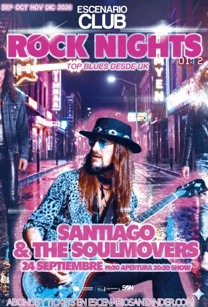 Santiago & The Soulmovers en Rock Nights